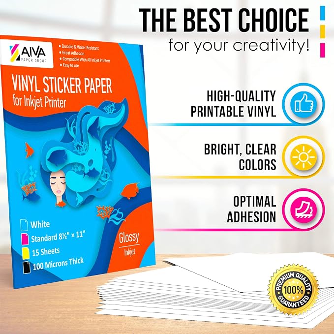 Limia's Care Printable Vinyl Sticker Paper - Image 7
