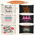 Legigo Blank Canvas Bag Zipper Pouch Makeup Bags Bulk - Image 4