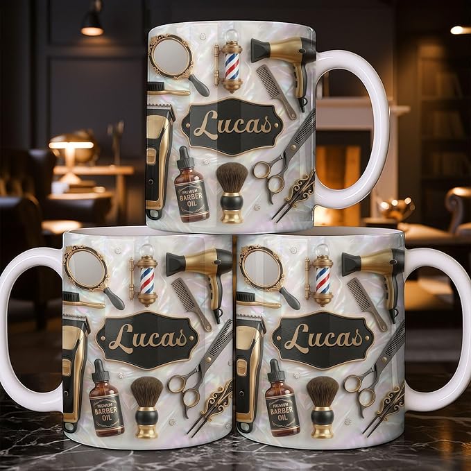 Personalized Hairstylist Mug, Unique Hairdresser Gifts - Image 8