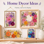 210 pcs Dried Flowers for Resin, Natural Flowers and Leaves Kit - Image 8