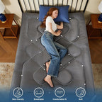 BEDLORE Twin Mattress Topper, Thick Pillow Top Pad - Image 6