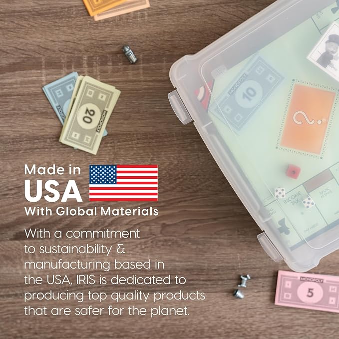 IRIS USA Board Game Storage Containers, and Fits 8.5" x 11" or A4 Papers - Image 10