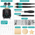 YIHUA 939-VI Dual Wood Burning Pen Wood Burning Kit - Image 6