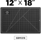 ALVIN GBM Self-Healing Cutting Mat 12 x 18 inch | Double-Sided Green/Black | - Image 2