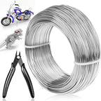 18 Gauge Aluminum Craft Wire Jewelry Making, 328 FT Metal Wire Armature by Cruzix