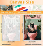 3 Pack Framed Paint by Numbers for Adult - Image 3