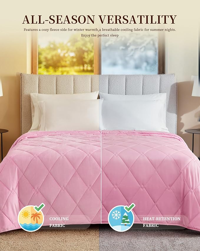 L'AGRATY Queen/King Size Weighted Blanket - Image 3