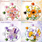 Cwczhi 600 PCS Pipe Cleaner Flower Kit, 12 Colors Pipe Cleaners Craft | - Image 4