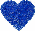 1000 Pcs 5mm Deep Blue Melting Fuse Beads by Yowamho