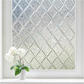 Haton Window Privacy Film Decorative Frosted Glass Window Film, Sun Blocking by HatonHomeDecor