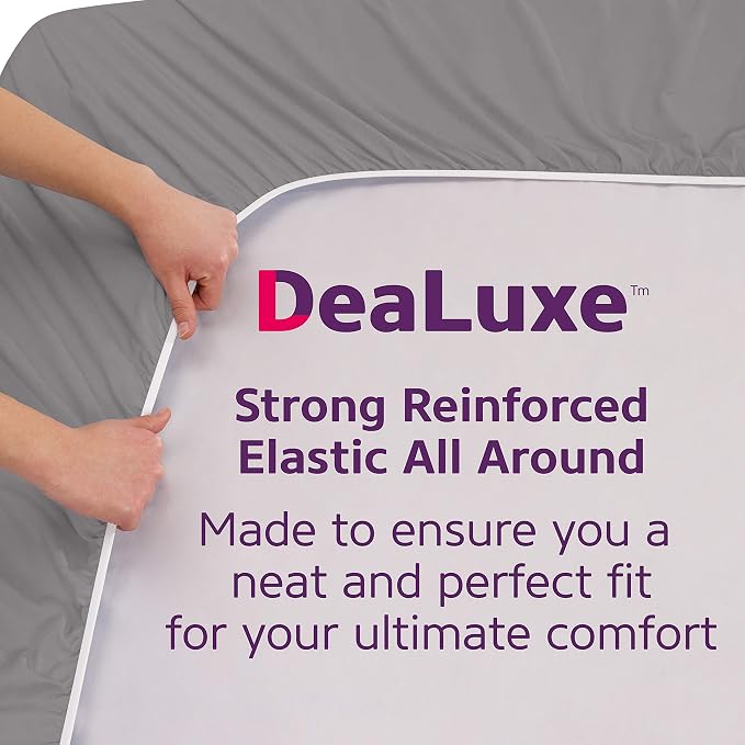 Full Fitted Sheet Deep Pocket Full Sheets – Microfiber Fitted Sheets Full Size - Image 4