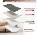 KING MOUNTAIN Leather Repair Patch, 4 x 63 Inches self Adhesive Leather Repair - Image 3