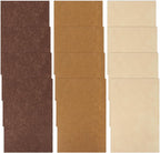 12 Pcs Felt Sheets, 7.8"×11.8" 1mm Thick Soft Felt Fabric Sheet, 3 Assorted by Unknown