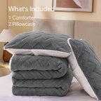 BEDELITE Fluffy Queen Comforter Set - Image 8