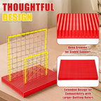 AceOrbit 10 Inch Large-Sized Quilting Rulers Holder, Desktop 20 Slot Ruler - Image 4