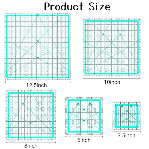 8 Quilting Rulers | Quilting Rulers and Templates, Quilting Templates, Quilting - Image 4