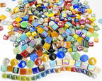 Lanyani 2.2 Pound Great Value Pack Glass Mosaic Tiles Bulk by LanyaniArtGlassMosaics