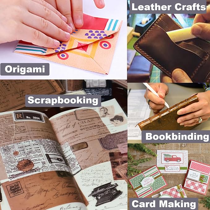 VENCINK Genuine Bone Folders Origami Paper Creaser Scoring Folding Creasing - Image 5