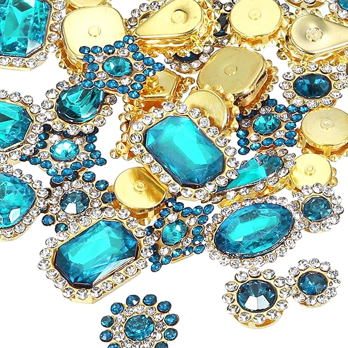 PATIKIL Sew on Rhinestones Crystals by PATIKIL
