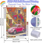 EIBEILI Diamond Painting Kits for Adults DIY 5D Diamond Art Paint - Image 2