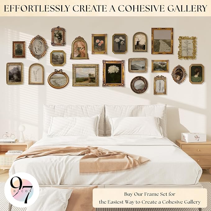 97 Decor Gold Vintage Picture Frames 5x7 - Image 5