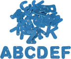 PATIKIL Alphabet Foam Stickers, Dark Blue by PATIKIL