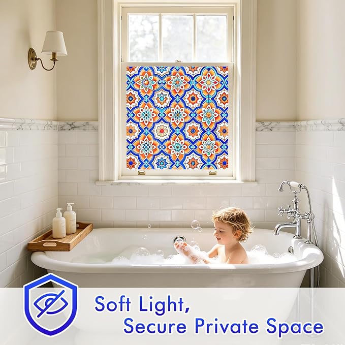 SOMWISE Frosted Glass Window Privacy Film - Image 3