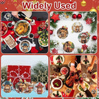 Axquilon 8 Pcs Christmas Diamond Art Coasters Kit - Image 7