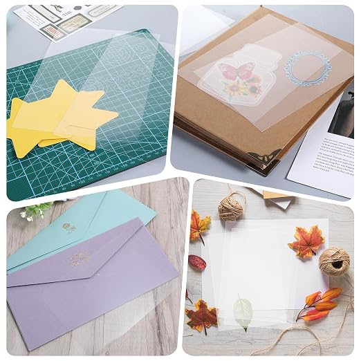 60PCS Heat Resistant Clear Acetate Sheets - Image 6