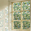 funlife Original Hand-Drawn Faux Stained Glass Window Film, Reusable by funlife
