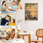 Lemon Tree Diamond Art Kits for Adults Beginners 12x16 in, DIY Craft Gift | - Image 8
