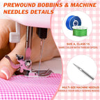 140 Pcs Sewing Thread Kit, 36 Assorted Colors Machine Threads - Image 4
