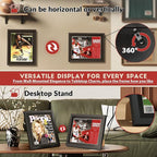 JupDec Sports Magazine Frame, Premium Wood Display Case - Image 4