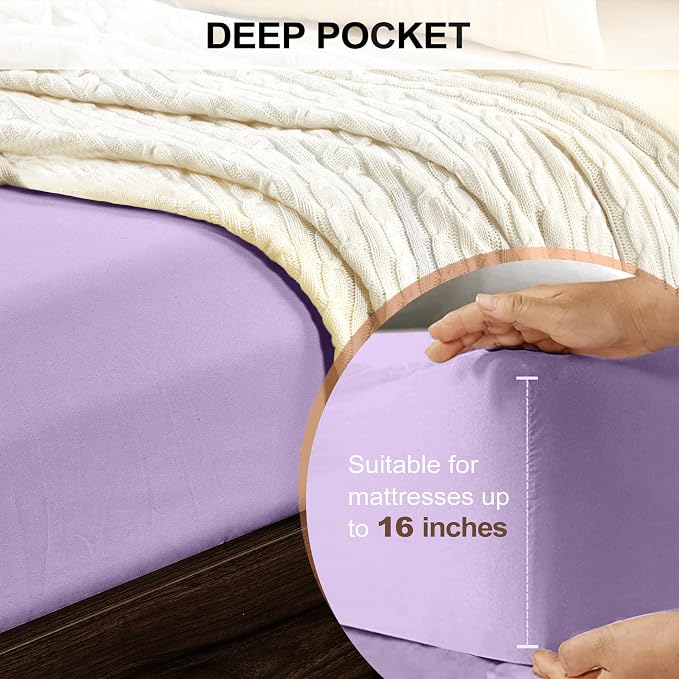 FreshCulture Twin XL Fitted Sheet Only - Image 4