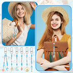 Tondiamo 2823 Pcs Ocean Keychain Making Kit Seashell Bag Charm Beach DIY Craft - Image 8