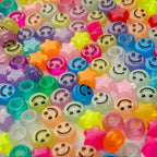 800pcs Pony Beads, Kandi Beads for Bracelets Making Kit, Hair Braids Crafts - Image 9