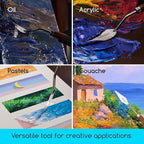 MEEDEN Artist Painting Knife Set: 25Pcs Assorted Stainless Steel Palette Knives - Image 5