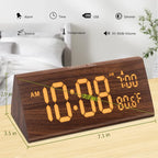DreamSky Wooden Digital Alarm Clock - Image 7