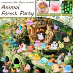 52Pcs Luminous Mini Resin Animals 52 Styles Miniature Glow in the Dark Resin - Image 5