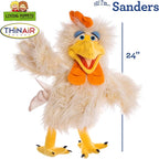 Playful Minds - Living Puppets Sanders Rooster - Hand Puppet – 24 Inch Large - Image 2
