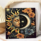 hkejoi Moon Paint by Numbers Kit - Image 2