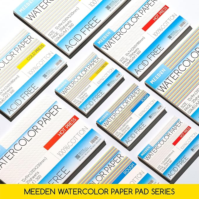 MEEDEN Watercolor Paper Block - Image 5