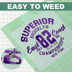 Purple Permanent Vinyl for Cricut Cutting Machine, Waterproof, Durable Purple - Image 4