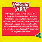 Skillmatics Poke-in Art – DIY Rose Bouquet, Wood Craft Kits | Mess-Free Fun - Image 8