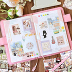 Tmtains 30 Sheets Japanese Manga Style Sticker Book 800+Pcs Heisei Retro Food - Image 6
