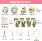 Zhenqing Bee & Flower Garden Cross Stitch Kit - Image 5