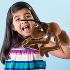 Playful Minds Living Puppets – Addie the Ant Hand Puppet, 14-Inch Plush Puppet - Image 3