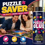 Jigsaw Puzzle Glue Clear, with Two Applicators, Easily Preserves Finished - Image 8