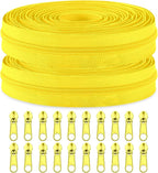 Sawoake 10 Yards Bulk Nylon Coil Zipper Replacement by Zipper