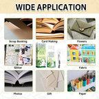 Craft Glue Bottle with Fine Tip, Craft Glue Quick Dry Clear - Image 7
